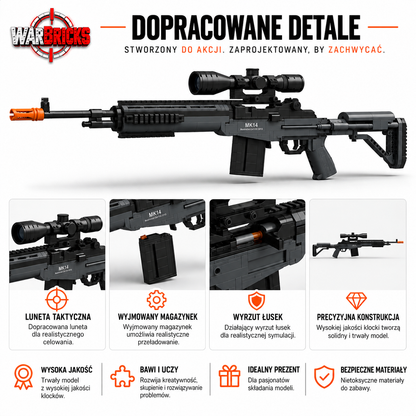 MK 14 - Karabin Wyborowy (1606 Elementów)