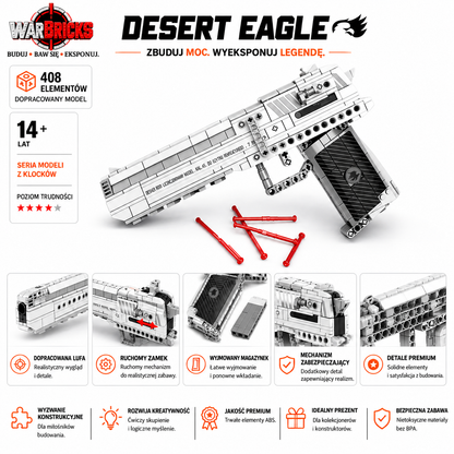 Desert Eagle - Broń Krótka (408 Elementów)