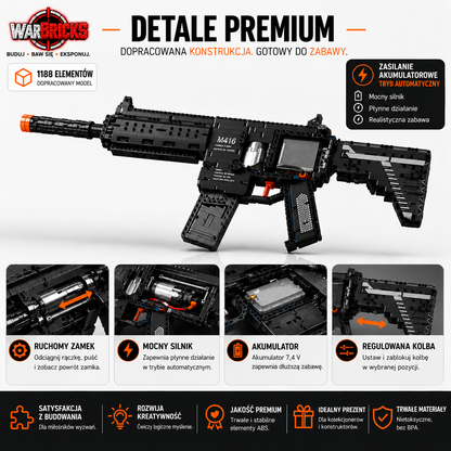 M416 - Karabin Szturmowy (1188 Elementów)
