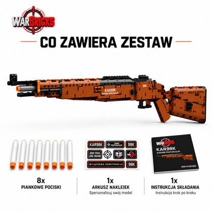 Kar98K - Karabin Wyborowy (1028 Elementów)