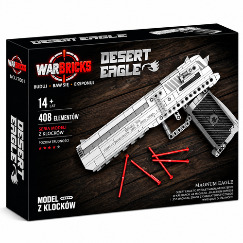 Desert Eagle - Broń Krótka (408 Elementów)