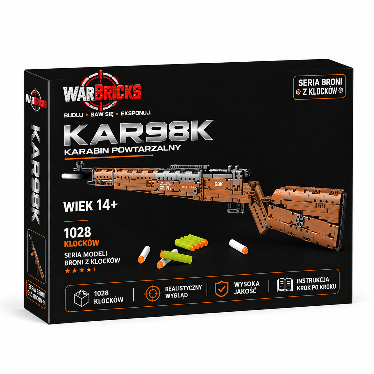 Kar98K - Karabin Wyborowy (1028 Elementów)